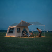Waterproof Inflatable Tent Rainproof Tent with Air Poles Portable Heavy-Duty for Families, Camping