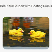 Buoyant Goose Pond Decor Resin Water Ornament Outdoor