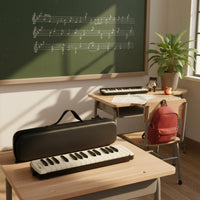 32 Key Melodica Easy to Play Melodica Carrying Bag Included Keyboard Harmonica Instrument for Students, Beginners