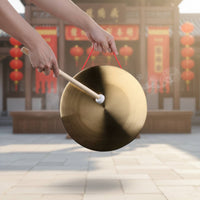 Gong Clear Sound Gong with Mallet Powerful Percussion Instrument for Classroom
