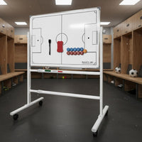 Folding Stand Board Foldable Basketball Board Sports Whiteboard Teaching Aid Long-Lasting for Training, Classroom