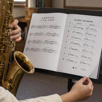 Saxophone 12-Key Chromatic Overtone Fingering Chart for Alto, Tenor, and Soprano Saxophones