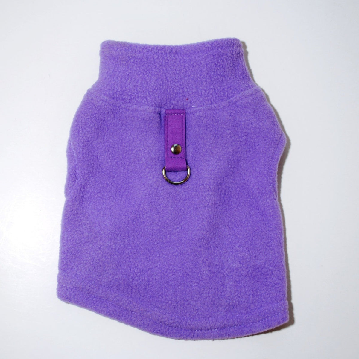Built-in Leash Loop Fleece Dog Vest Warm Dog Winter Coat Easy On Remove for Dogs, Young Dogs, Cold Weather, Outdoor Walks, Daily Use