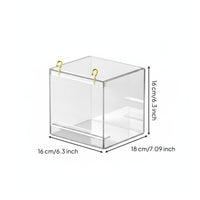 Easy to Clean Acrylic Bird Bathing Enclosure Parrot Bath Tub Leak Proof Bird Enclosure Shower Box Space-Saving for Parrots, Budgies