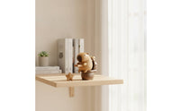 Wooden Capybara Figurine Beech Wood Capybara Figurine Handmade Tabletop Decor for Bookshelf