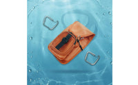 Compact Diving Waist Bag Side Clip Diving Waist Mesh Bag Flap Top Snorkeling Gear Pouch