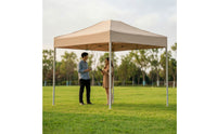 Canopy Tent with Straight Legs Foldable Tent Market Stall for Vendors, Event Organizers, Commerce Shows
