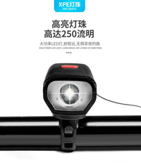 超可爱蜘蛛侠摆件夜骑强光灯山地车单车夜间骑行装备骑行车照明灯