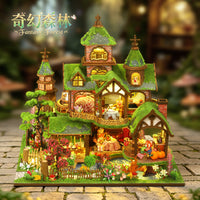 Great House DIY Mini House P020 Fantasy Forest Handcrafted Micro Landscape Building Model