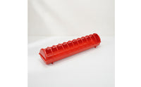Fowl Feeding Trough Easy to Clean Chicken Feeder with Basin Low-Profile for Coop