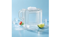 Built-in Faucet 5 L Water Container PC Plastic Transparent Water Container Spigot Hedpak Container BPAsafe for Home Kitchen, Office
