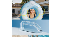 Thickened PVC Inflatable Swim Float Leak-Proof Valve Adult Swim Float Puncture Resistant for Children, Adults