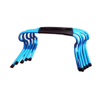 5 Pieces Agility Hurdles with Carry Strap Portable Hurdle with Carrying Strap Space-Saving Agility Hurdle for Athletes