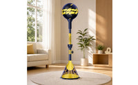 Boxing Striking Target Suction Cup Striking Target with Boxing Gloves Heavy-Duty Punching Ball with Stand Home Gym