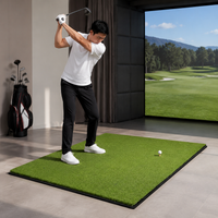 golf hitting mat