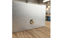 Socket Enclosure with Lock Surface-Mount Outlet Cover with Lock Anti-Pilfering Lockable Outlet Cover for Electricians, Garages, Corridors
