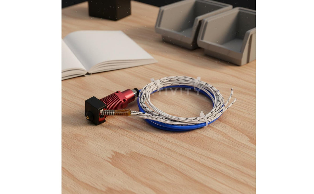 Filament Feeder Hot End Kit Easy Installation Assembled Filament Feeder Hotend Kit Stable Performance Assembled Hotend