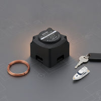 Potential Difference Sensitive Relay Ignition Protected Double Isolator 140 Amp Relay with LED Indicator for RV, Rough-Terrain Vehicles, Car