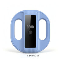 Fascia Circlet Massager Vibrating Circlet Massager with Belt Massage Device Rechargeable Handheld for Fitness Enthusiasts