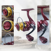 Lightweight Mini Rotating Reel Portable Mini Fishing Reel Smooth Tackle Reversible for Anglers