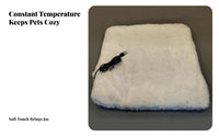 Low Voltage 5V Constant Temperature Pet Mat Anti-Chew-Proof Tube Cat and Dog Warming Pad Chew Secure Cord for Small Creature Owners, Winter