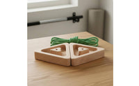 Solid Wood Finger Strength Exerciser Multifunctional Wooden Finger Strength Exerciser Long-Lasting for Climbers, Athletes, Home, Gym