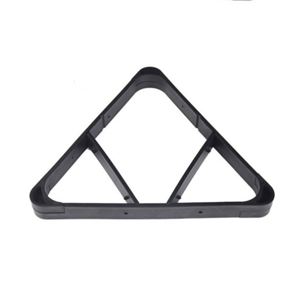 Internal Support Internal Supports 2-1/4 Inch Billiard Ball Rack Plastic 2-in-1 Billiard Rack Black Pool Table Ball Holder Molded