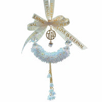 Elegant D Happinhappinesss Ign Lily of the Valley Car Ornament Handmade a Happinhappinesss Thetic Lily of the Valley Car Hanging Ornament