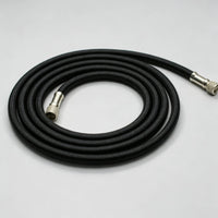 Braided Air Hose Threaded Braided Hose with Fittings Leak-Tested High-Temperature for Hobbyists, Airbrushing, Spray Painting