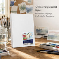 300g Thick Wood Pulp Watercolor Paper for Artists, Markers, and Pencils
