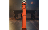 Lightweight 8-Hole Cue Case Double Shoulder Straps Pool Cue Case External Pockets Pool Stick Bag Waterproof for Travel