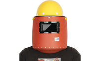 Heat Resistant Hard Hat Metal Joining Mask Anti-Spatter Arc Metal Joining Helmet Lightweight Safety Gear for Workshop