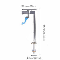 Bar Water Chrome Finish Drink Dispenser Faucet Resistant Countertop Water for Cafes, Coffee Shop