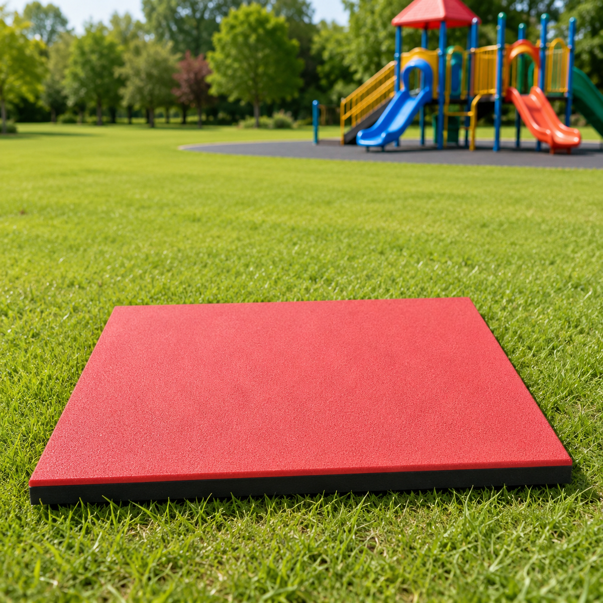 rubber floor tiles