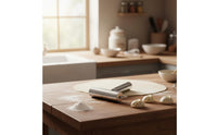 Stainless Steel Rolling Pin Sturdy Metal Pastry Roller Lightweight