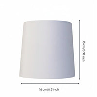Textile Lamp Shade DIY Friendly Textile Lampshade Easy Installation E27 Replacement Shade for Bedroom, Study