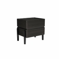 Minimalist Design Bedside Nightstand Light Luxury visually appealing Single-Drawer End Table Modern design Storage Cabinet Multifunctional for Adults, homeowners, Students, Bedroom, Guest Room, Office
