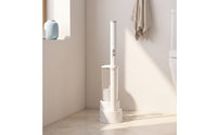 Disposable Toilet Brush Set Compact Toilet Cleaning System with Refills Cleaner Easy to Use Convenient for Bathroom, Home