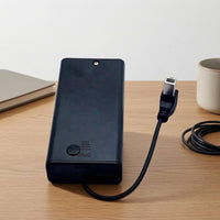 Electronic Wind Instrument Battery Double Protection Type-C Power Bank USB-C Battery Bank 6400 mAh Portable Charger Black