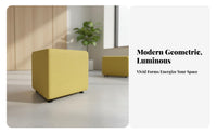 distinctive shapesShaped Upholstered Bench Comfortable Cushioning Waiting Room Seating Modern design Lobby Furniture Combinable Sections for Parents, Visitors, Customers, Reception Area, Shopping Mall