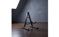 Space-Saving Foldable Guitar Stand Anti-Slip Feet Triangular Guitar Stand Padded Protection for Travel, Studio, Stage