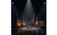 Portable Floor Guitar Stand Stable Base Acoustic Guitar Stand Space-Saving Musical Equipment for Home, Studio