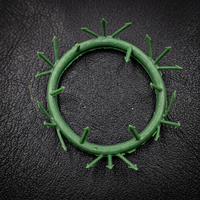 Wreath for DIY Crafts, Front Door Wall Hanging, Wreath Making Supplies for Autumn, Uniform Dyeing Wreath Base, Reusable Floral Hoop Wreath
