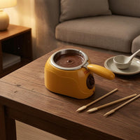 Plastic Housing Electric Chocolate Melting Pot Control Knob Chocolate Melting Pot Side Handle Small Appliance Removable Insert