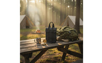 Camping Cooker Bag with Handles Shielded Gas Bottle Carrier Structured Heating Cylinder Bottle Storage Case for Camping, Backpackers, Picnics