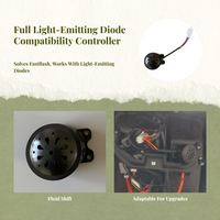 Waterproof motorcycle LED flasher