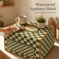Nordic Style Waterproof Dust Cover for Washing Machine Refrigerator Microwave Oven