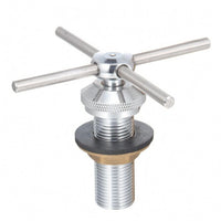 Countertop Cup Rinser Elevated Water Stream Kitchen Sink Cup Rinser Knurled