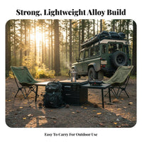 Multi-Functional Convertible Camp Box Table Waterproof Convertible Storage Table Large Capacity Camping Furniture Portable for Campers, Car Owners, Families, Road Trips, Picnics