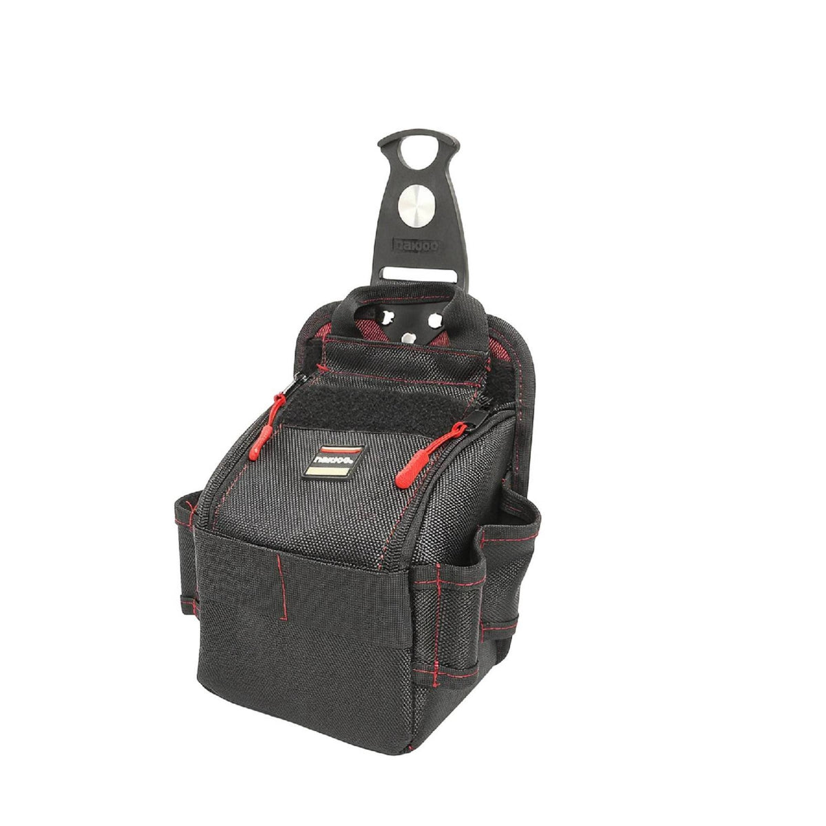 Handsunrestricted Electrician Tool Pouch Portable Tool Pouch with Belt Loop Compact Multi-Pocket for Electricians, Maintenance Workers, Ladder Work, on-Site Repairs